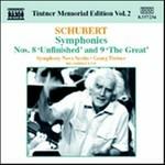 Sinfonie n.8, n.9 - CD Audio di Franz Schubert,Georg Tintner