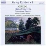 Concerto per pianoforte - In autunno op.11 - Danze sinfoniche - CD Audio di Edvard Grieg