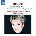 Sinfonia n.1 - Ouverture Tragica - Ouverture Accademica - CD Audio di Johannes Brahms,London Philharmonic Orchestra,Marin Alsop