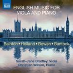 Musica inglese per viola e pianoforte