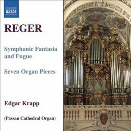 Fantasia Sinfonica e Fuga op.57 - Pezzi per organo op.145 - CD Audio di Max Reger,Edgar Krapp