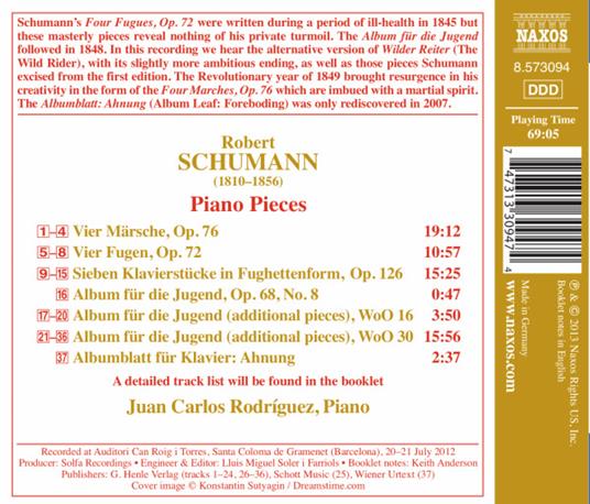 4 Marches - CD Audio di Robert Schumann - 2