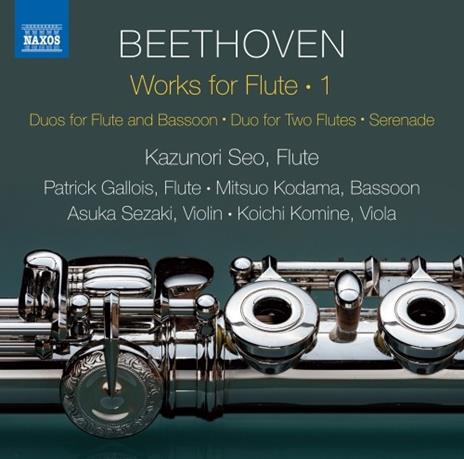 Musica da camera per flauto vol.1 - CD Audio di Ludwig van Beethoven,Kazunori Seo