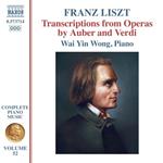 Musica per pianoforte completa vol.52: Trascrizioni dalle opere di Auber e Verdi