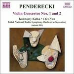 Concerti per violino n.1, n.2 - CD Audio di Krzysztof Penderecki