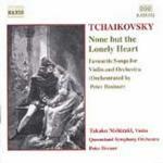 Lieder (Versione per violino e orchestra) - CD Audio di Pyotr Ilyich Tchaikovsky