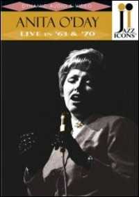 CD Anita O'Day. Live in 63' & '70. Jazz Icons (DVD) Anita O'Day