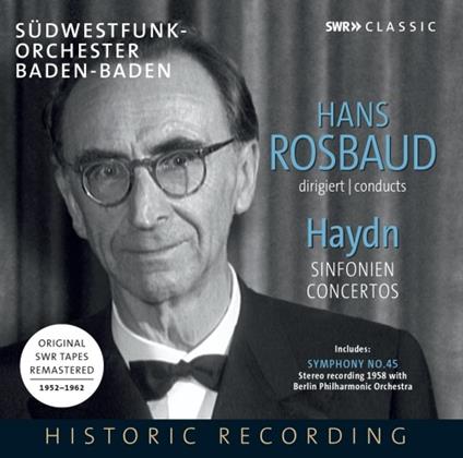 Sinfonie e concerti - CD Audio di Franz Joseph Haydn,Hans Rosbaud,Berliner Symphoniker