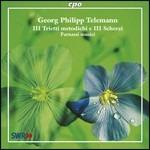 Trietti metodichi - Scherzi - CD Audio di Georg Philipp Telemann,Parnassi Musici