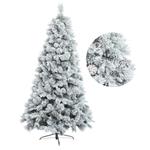 Albero di Natale Cigno Altezza 180cm con pigne innevato