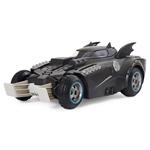 Batman Batmobile Radiocomandata Launch and Defend, con Personaggio da 10 cm, dai 4 Anni 6055747