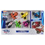 PAW Patrol , Gift Pack Jet to the Rescue True Metal con 7 veicoli die-cast collezionabili, in scala 1:55