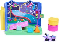 Gabby's Dollhouse, Stanza dei Giochi Purr-ific con la macchinina Giocattolo  Carlita Accessori, mobili e Scatola con Sorpresa - Spin Master - Casa delle  bambole e Playset - Giocattoli