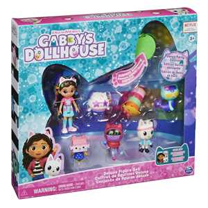 Giocattolo GABBY'S DOLLHOUSE Nuovo Set deluxe con personaggi Spin Master