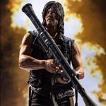 Mcfarlane The Walking Dead Tv Daryl Dixon With Rocket Deluxe Box 10 25 Cm New