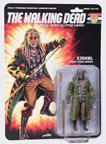 Mcfarlane The Walking Dead Shiva Force Sensei Ezekiel Color Action Figure New