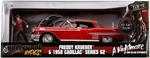 Nightmare On Elm Street Jada Toys Freddy Krueger & 1958 Cadillac Series 62 Die-Cast Model