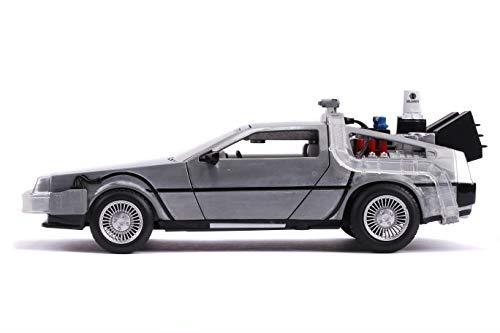 Jada Toys Back to The Future II Hollywood Rides Diecast Model 1/24 Delorean Time Machine - 3