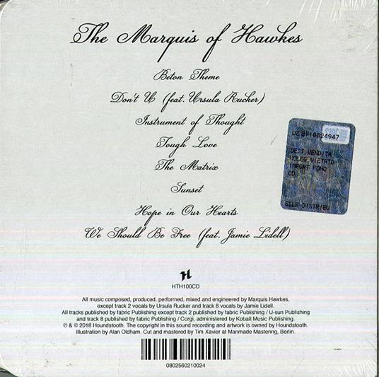 The Marquis of Hawkes - CD Audio di Marquis Hawkes - 2