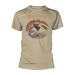 Natural T-Shirt Unisex Tg.L Rainbow: Rising Distressed