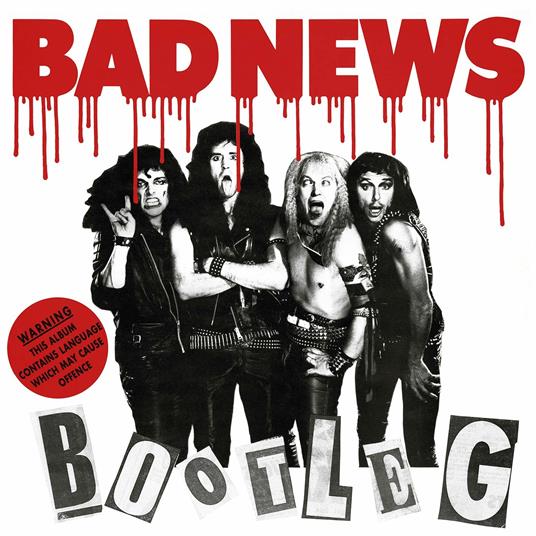 Bootleg (Transparent Vinyl) - Vinile LP di Bad News