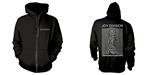 Joy Division: Unknown Pleasures Zip (Felpa Con Cappuccio Unisex Tg. L)