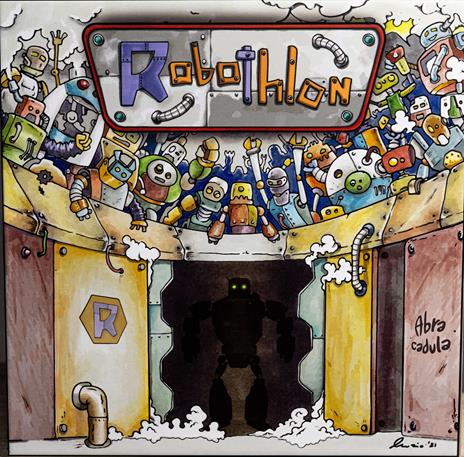 Robothlon. Gioco da tavolo