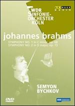 Johannes Brahms. Sinfonia n. 1 op. 68, sinfonia n. 2 op. 73 (DVD)