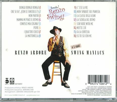 Renzo Swing! - Renzo Arbore , Swing Masters - CD | Feltrinelli
