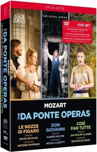 Da Ponte Operas. Le Nozze di Figaro, Don Giovanni, Così fan tutte (5 DVD) - DVD di Wolfgang Amadeus Mozart