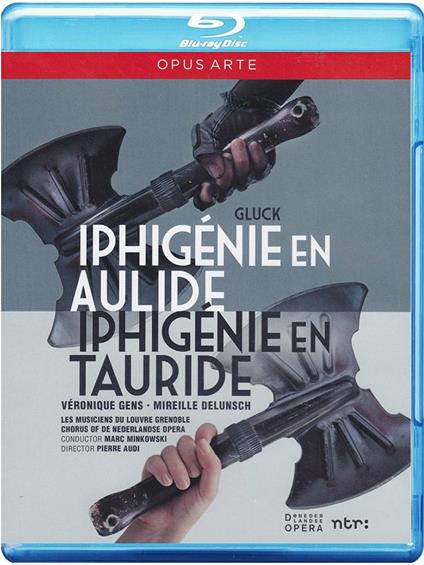 Christoph Willibald Gluck. Iphigénie en Aulide & Iphigénie en Tauride (Blu-ray) - Blu-ray di Christoph Willibald Gluck,Marc Minkowski,Les Musiciens du Louvre