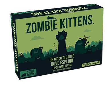 Giocattolo Zombie Kittens. Base - ITA. Gioco da tavolo Asmodee