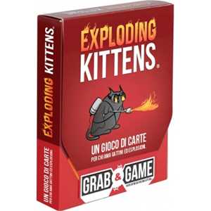 Giocattolo Exploding Kittens Grab & Game. Gioco da tavolo Asmodee