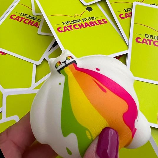 Asmodee - Catchables, Un gioco di carte dai creatori di Exploding Kittens, 8+ Anni, 2+ Giocatori, Edizione in Italiano - 5