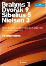 Brahms 1, Dvorak 9, Sibelius 5, Nielsen 3 (2 DVD)