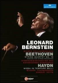 Leonard Bernstein conducts Beethoven & Haydn (DVD) - DVD di Leonard Bernstein,Brigitte Fassbaender,Judith Blegen,Wiener Philharmoniker