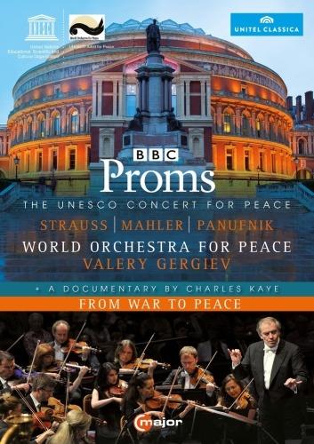 Sinfonie n.6 \Tragica\" - Three Paths to Peace - Fantasia sinfonica su \"La Donna senz'ombra (DVD) - DVD di Gustav Mahler,Richard Strauss,Andrzej Panufnik,Valery Gergiev,World Orchestra for Peace