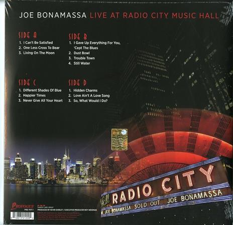Live at Radio City Music Hall ( + MP3 Download) - Joe Bonamassa - Vinile |  laFeltrinelli