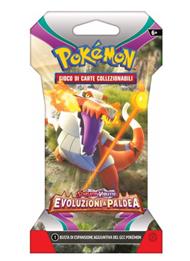 Pokemon: Konami - Bustina Singola In Paper Sleeve Evoluzioni A Paldea