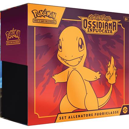 Pokemon Set Allenatore Fuoriclasse Ossidiana Infuocata