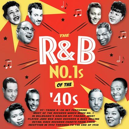 R&B No.1s Of The '40s - CD Audio