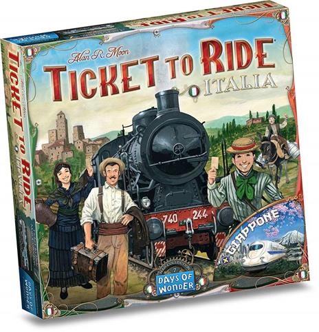 Ticket to Ride - Italia + Giappone. Esp. - ITA. Gioco da tavolo - 4