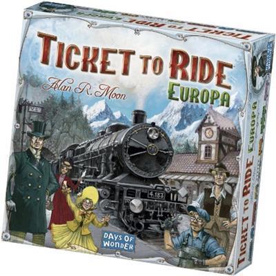 Ticket to Ride Europa. Base - ITA. Gioco da tavolo - 2