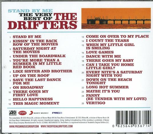 Stand by Me. The Very Best of - CD Audio di Drifters - 2