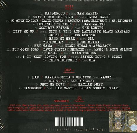 Listen (Deluxe Edition) - CD Audio di David Guetta - 2