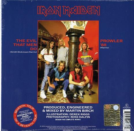 The Evil That Men Do - Vinile 7'' di Iron Maiden - 2