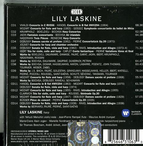 The Complete Erato & HMV Recordings - CD Audio di Lily Laskine - 2