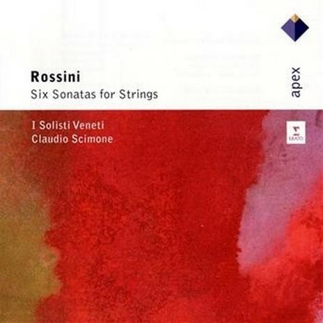 6 Sonate per archi - CD Audio di Gioachino Rossini,Claudio Scimone,Solisti Veneti