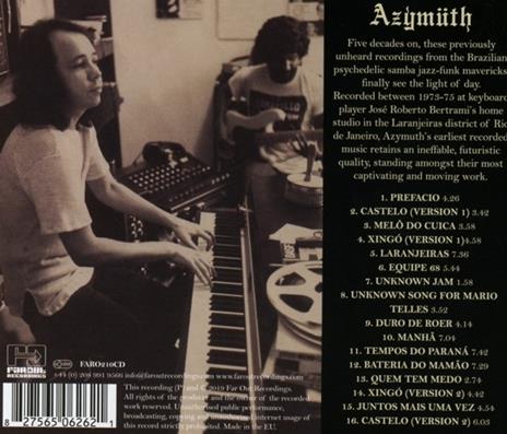 Demos 1973-1975 - CD Audio di Azymuth - 2