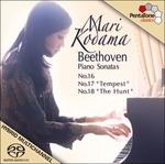 Sonate per pianoforte n.16, n.17, n.18 - SuperAudio CD ibrido di Ludwig van Beethoven,Mari Kodama